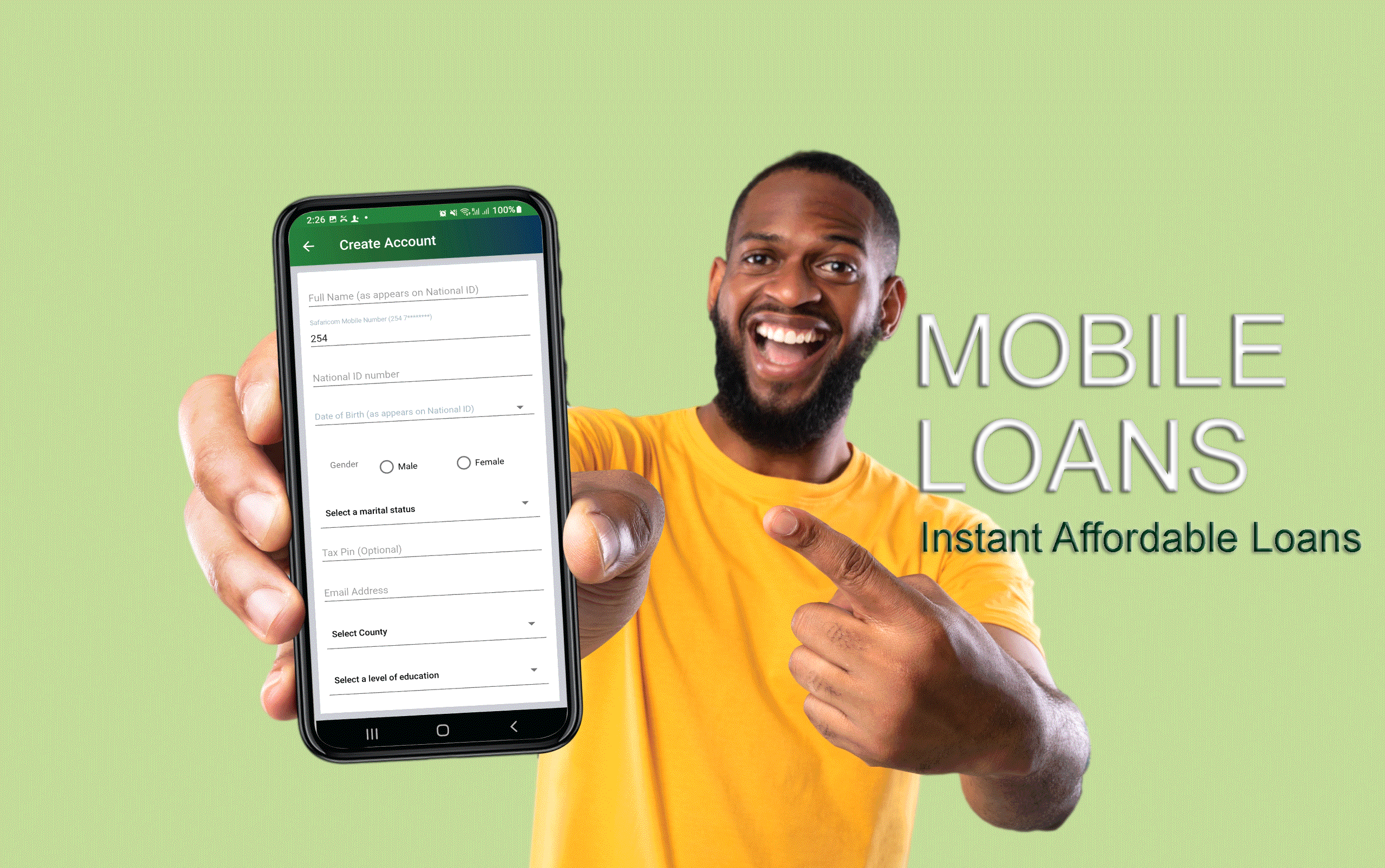 Instant affordable loans